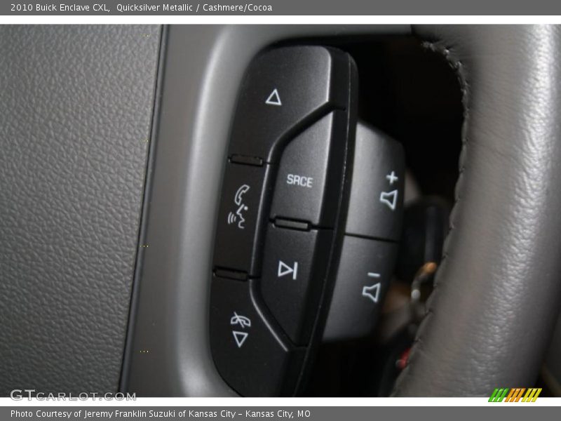 Quicksilver Metallic / Cashmere/Cocoa 2010 Buick Enclave CXL