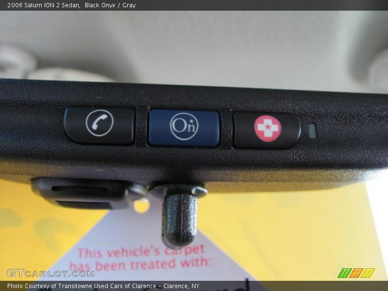 Black Onyx / Gray 2006 Saturn ION 2 Sedan