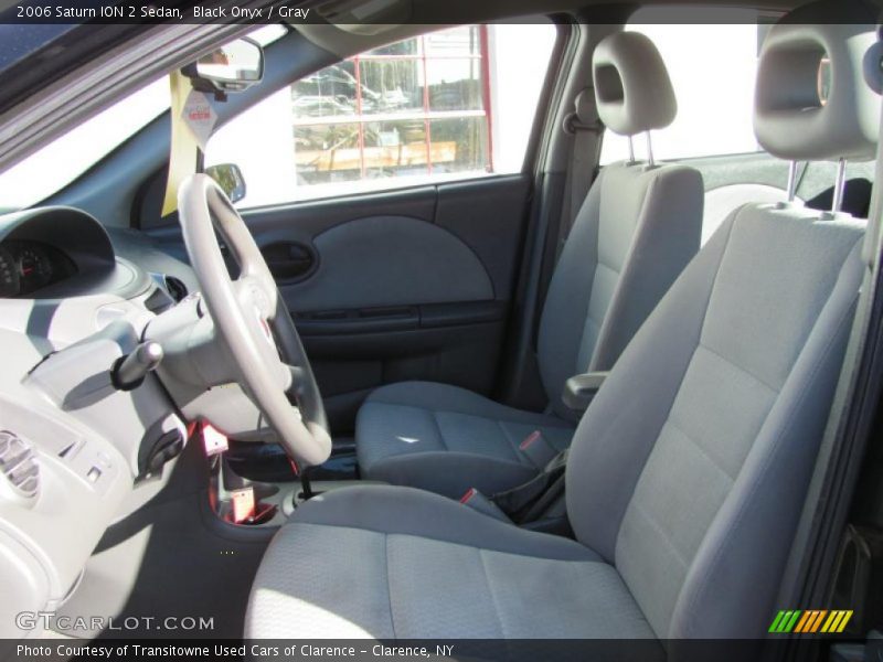 Black Onyx / Gray 2006 Saturn ION 2 Sedan