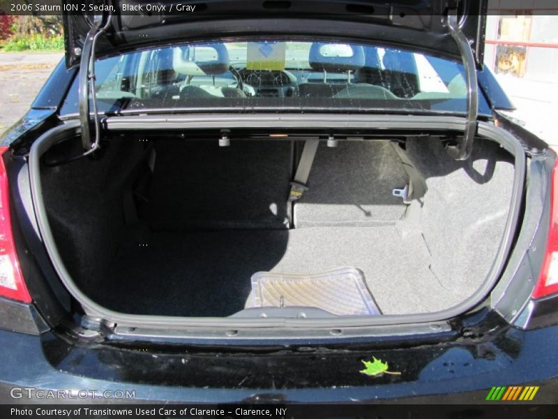 Black Onyx / Gray 2006 Saturn ION 2 Sedan