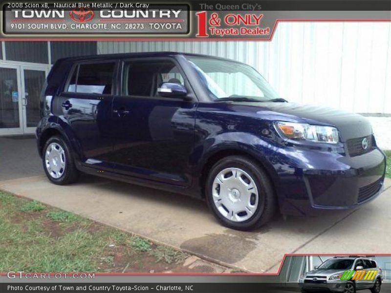 Nautical Blue Metallic / Dark Gray 2008 Scion xB