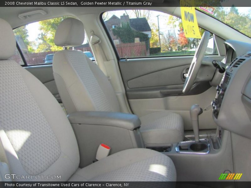 Golden Pewter Metallic / Titanium Gray 2008 Chevrolet Malibu Classic LS Sedan