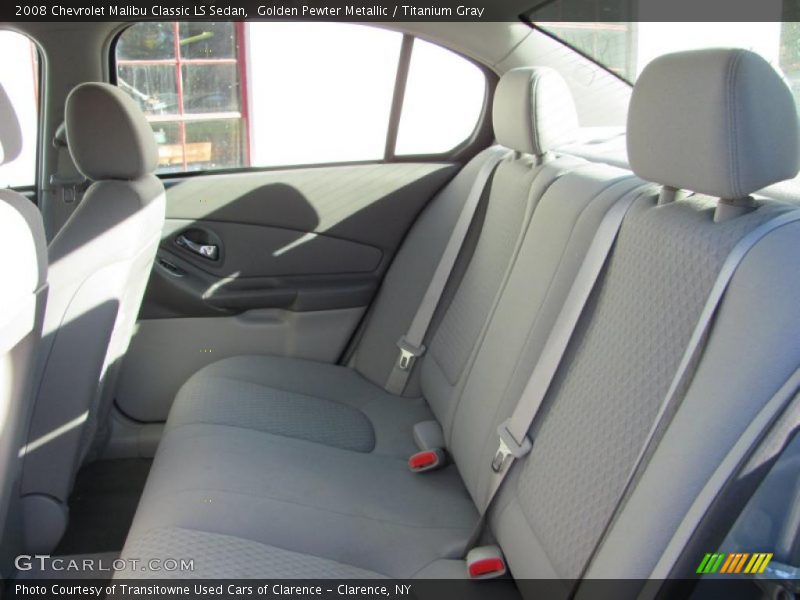 Golden Pewter Metallic / Titanium Gray 2008 Chevrolet Malibu Classic LS Sedan