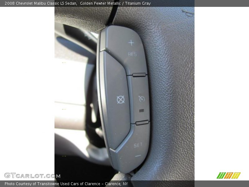 Golden Pewter Metallic / Titanium Gray 2008 Chevrolet Malibu Classic LS Sedan