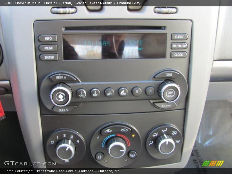 Golden Pewter Metallic / Titanium Gray 2008 Chevrolet Malibu Classic LS Sedan