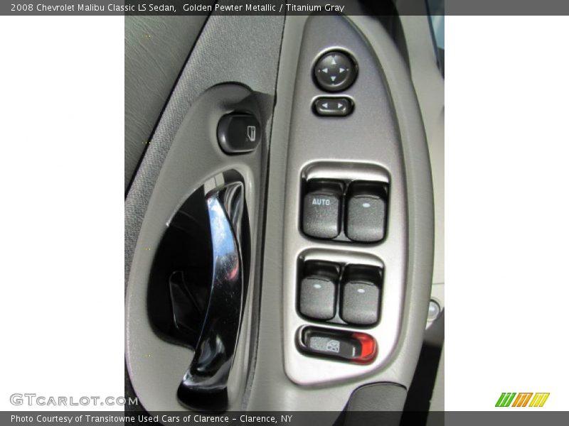 Golden Pewter Metallic / Titanium Gray 2008 Chevrolet Malibu Classic LS Sedan