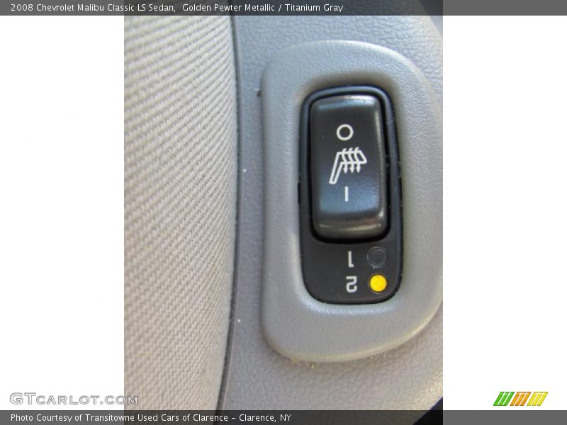 Golden Pewter Metallic / Titanium Gray 2008 Chevrolet Malibu Classic LS Sedan