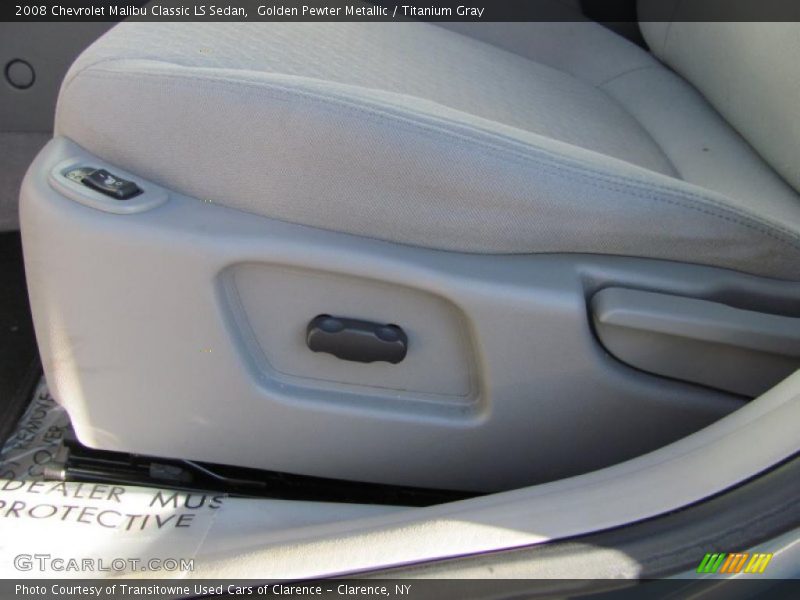 Golden Pewter Metallic / Titanium Gray 2008 Chevrolet Malibu Classic LS Sedan