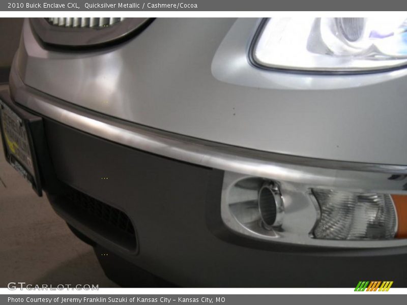 Quicksilver Metallic / Cashmere/Cocoa 2010 Buick Enclave CXL