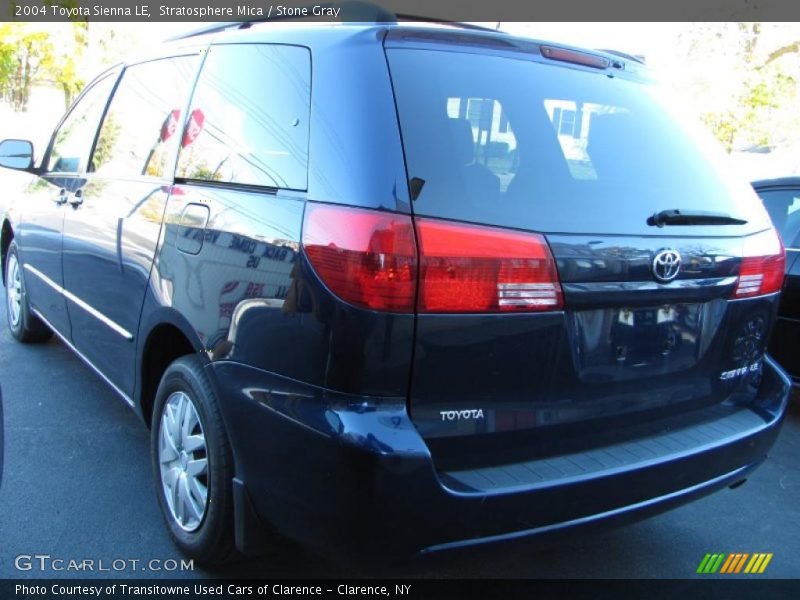 Stratosphere Mica / Stone Gray 2004 Toyota Sienna LE