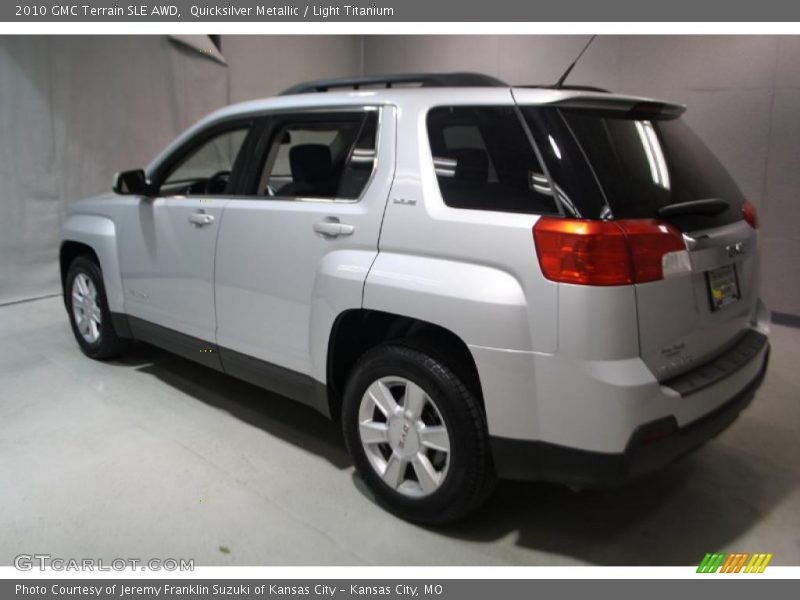Quicksilver Metallic / Light Titanium 2010 GMC Terrain SLE AWD