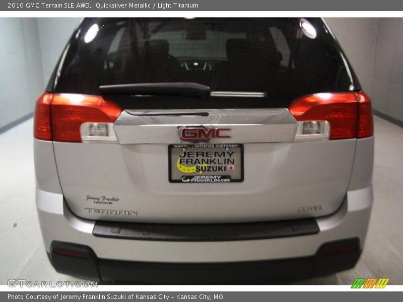 Quicksilver Metallic / Light Titanium 2010 GMC Terrain SLE AWD