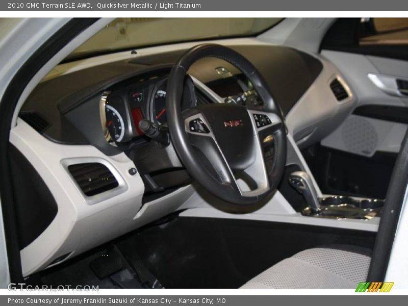 Quicksilver Metallic / Light Titanium 2010 GMC Terrain SLE AWD