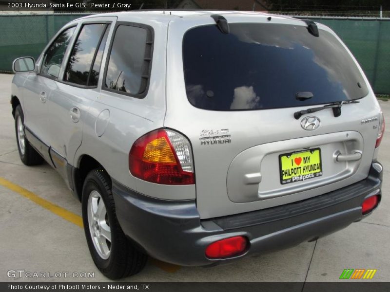 Pewter / Gray 2003 Hyundai Santa Fe GLS
