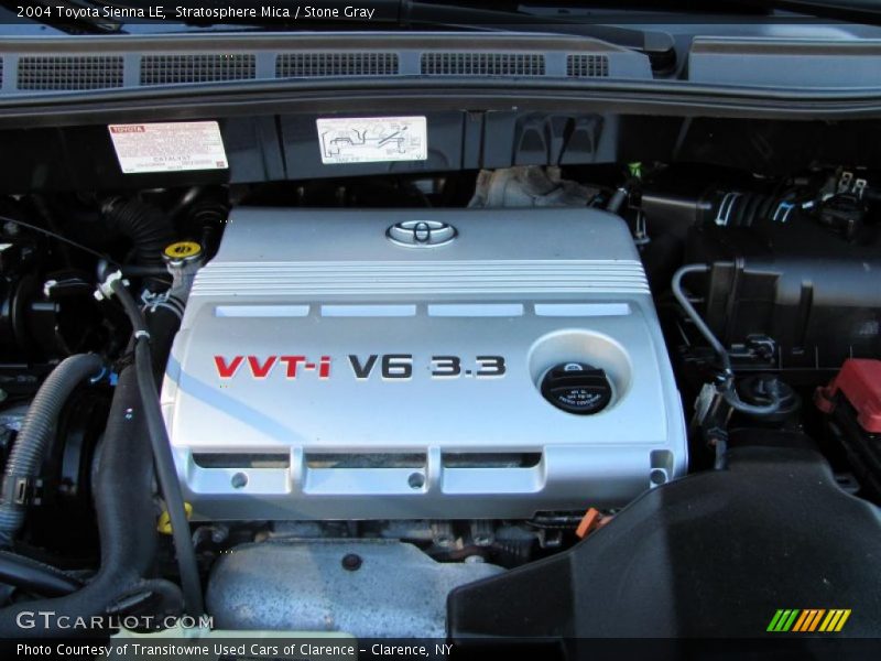 Stratosphere Mica / Stone Gray 2004 Toyota Sienna LE