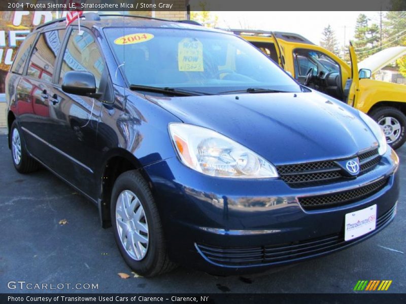 Stratosphere Mica / Stone Gray 2004 Toyota Sienna LE