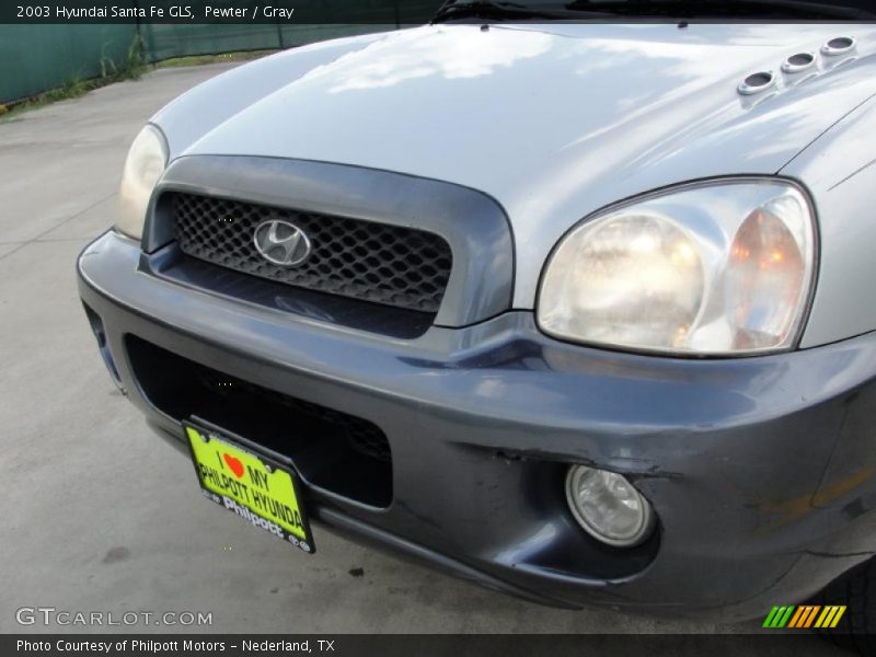 Pewter / Gray 2003 Hyundai Santa Fe GLS