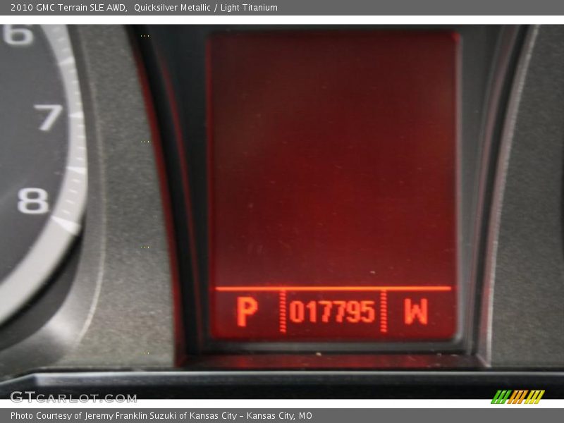 Quicksilver Metallic / Light Titanium 2010 GMC Terrain SLE AWD
