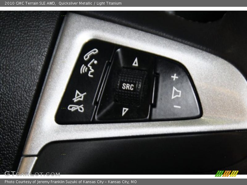 Controls of 2010 Terrain SLE AWD