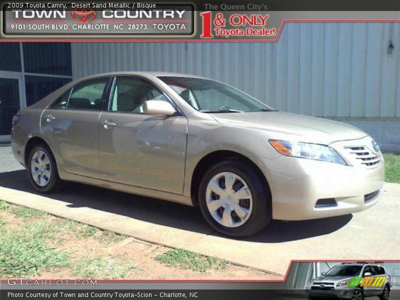 Desert Sand Metallic / Bisque 2009 Toyota Camry