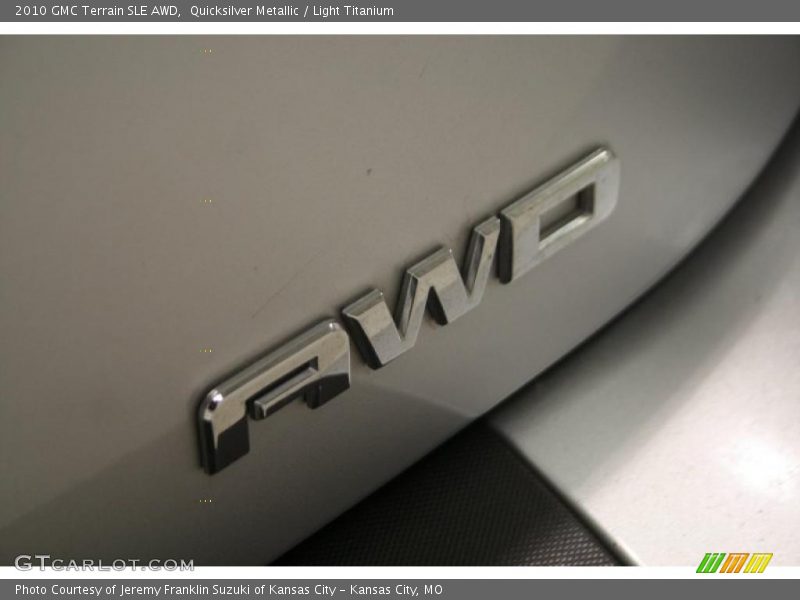 Quicksilver Metallic / Light Titanium 2010 GMC Terrain SLE AWD