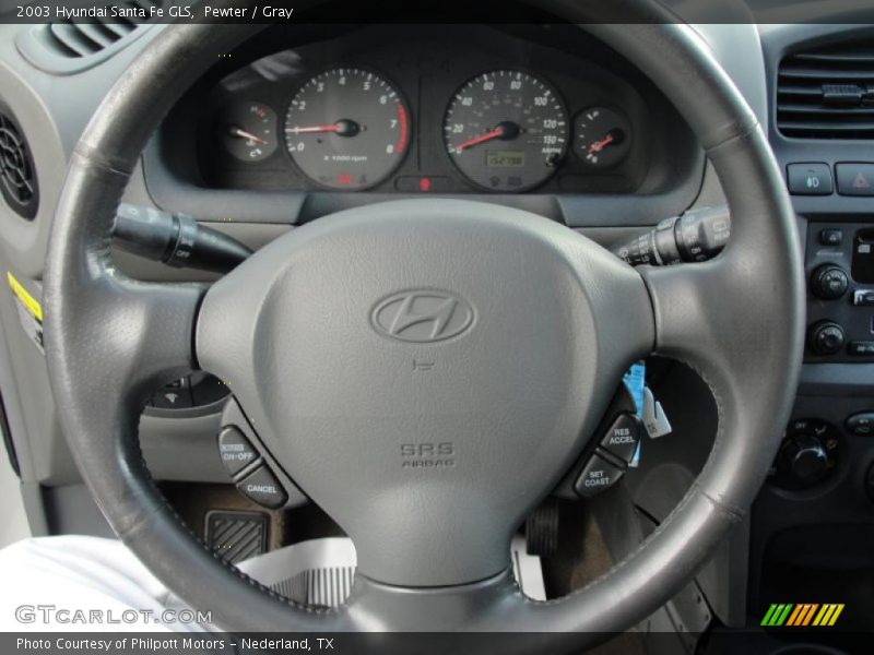Pewter / Gray 2003 Hyundai Santa Fe GLS