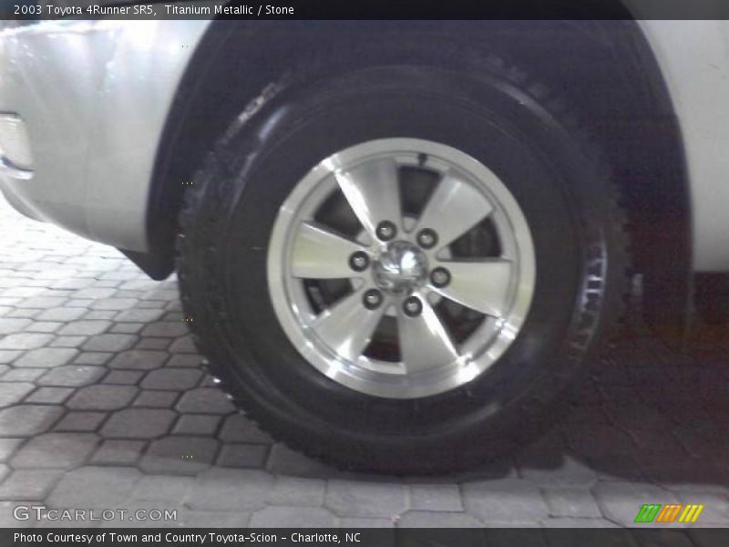 Titanium Metallic / Stone 2003 Toyota 4Runner SR5
