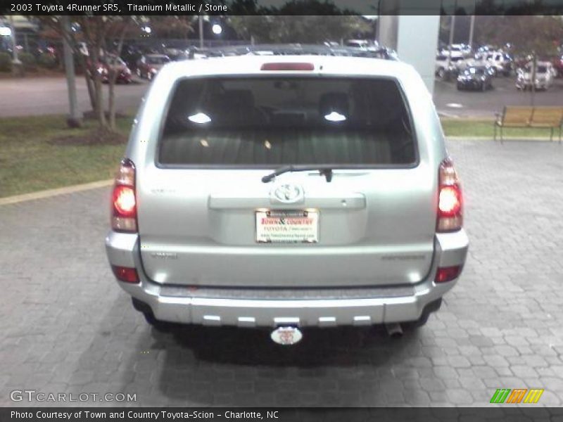 Titanium Metallic / Stone 2003 Toyota 4Runner SR5