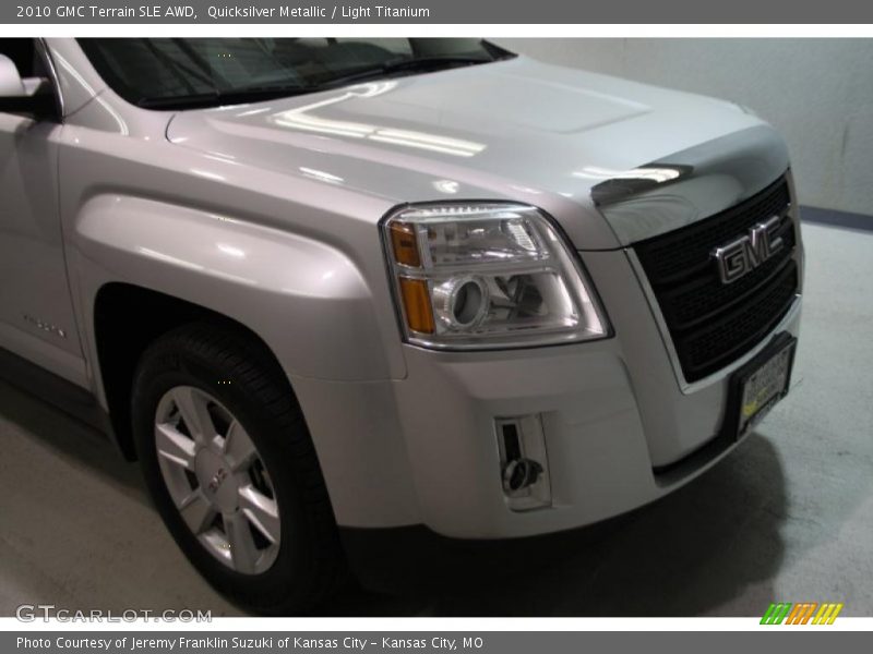 Quicksilver Metallic / Light Titanium 2010 GMC Terrain SLE AWD