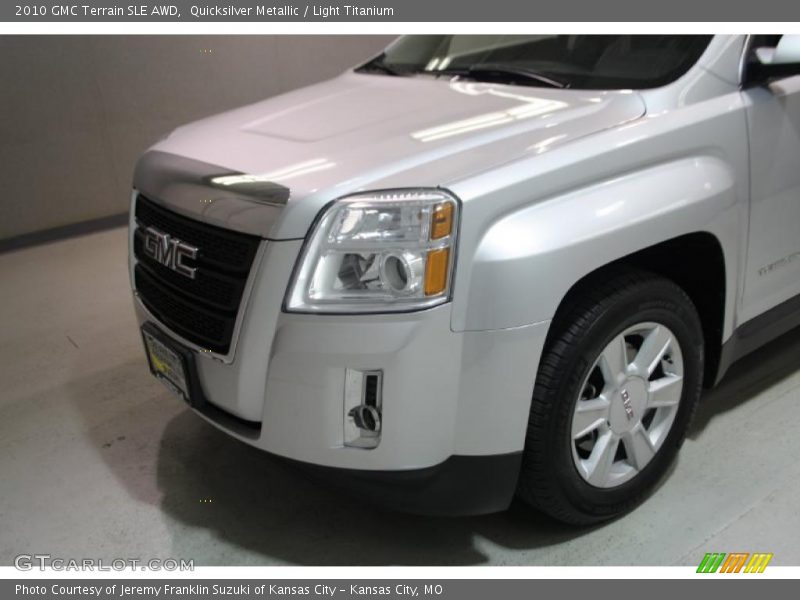 Quicksilver Metallic / Light Titanium 2010 GMC Terrain SLE AWD