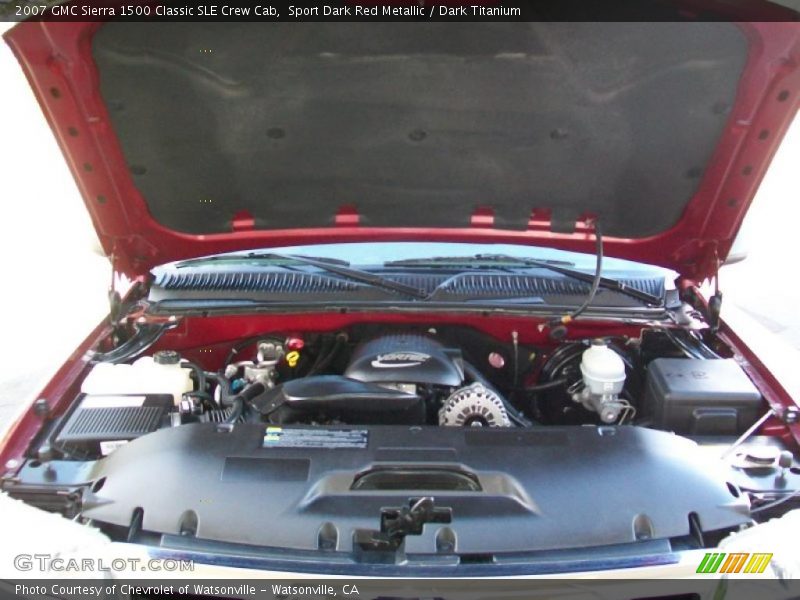  2007 Sierra 1500 Classic SLE Crew Cab Engine - 5.3 Liter OHV 16-Valve Vortec V8