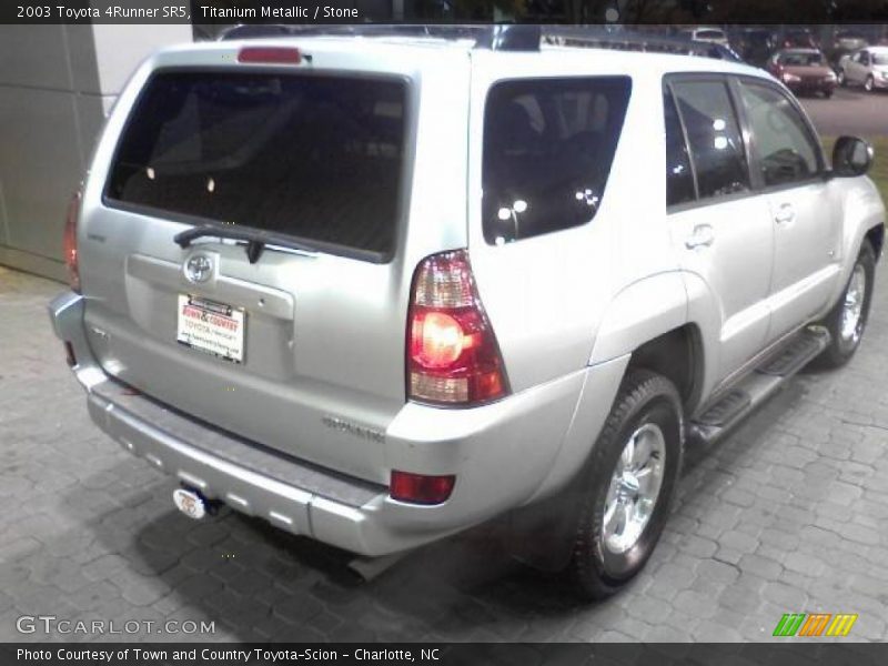 Titanium Metallic / Stone 2003 Toyota 4Runner SR5