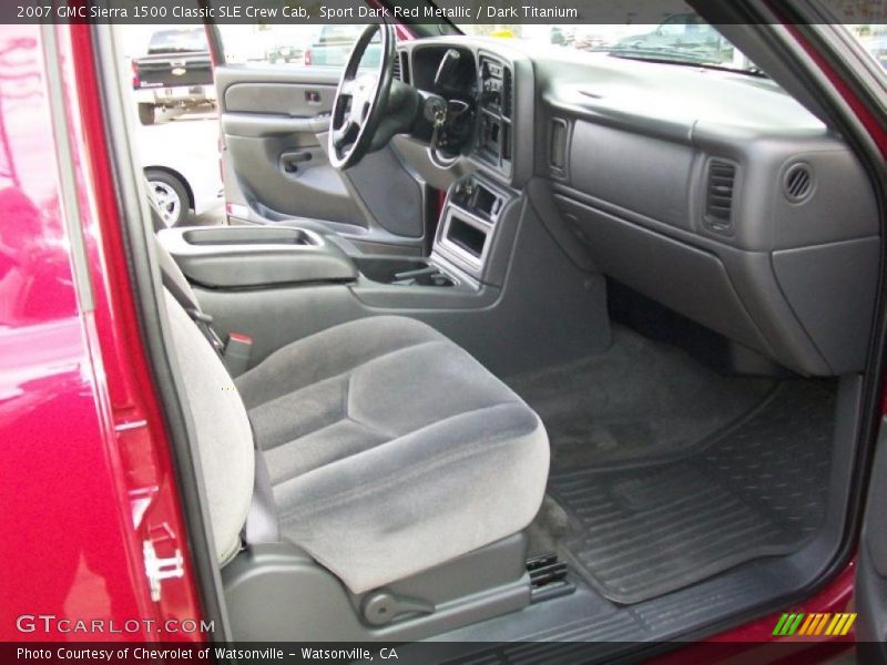 Dashboard of 2007 Sierra 1500 Classic SLE Crew Cab