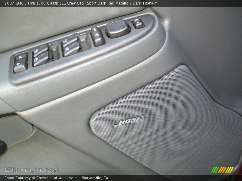 Sport Dark Red Metallic / Dark Titanium 2007 GMC Sierra 1500 Classic SLE Crew Cab