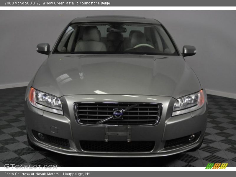 Willow Green Metallic / Sandstone Beige 2008 Volvo S80 3.2