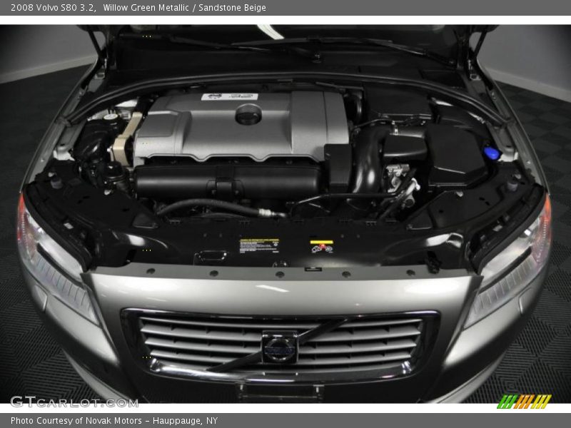 Willow Green Metallic / Sandstone Beige 2008 Volvo S80 3.2