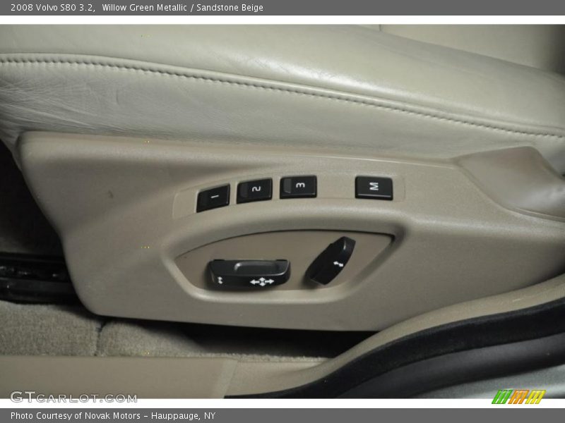 Willow Green Metallic / Sandstone Beige 2008 Volvo S80 3.2