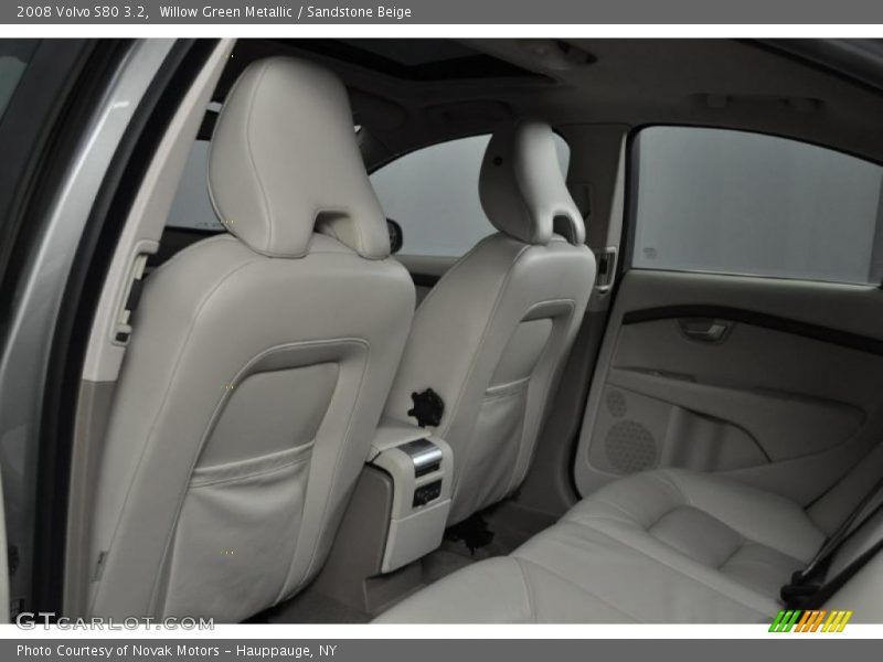 Willow Green Metallic / Sandstone Beige 2008 Volvo S80 3.2