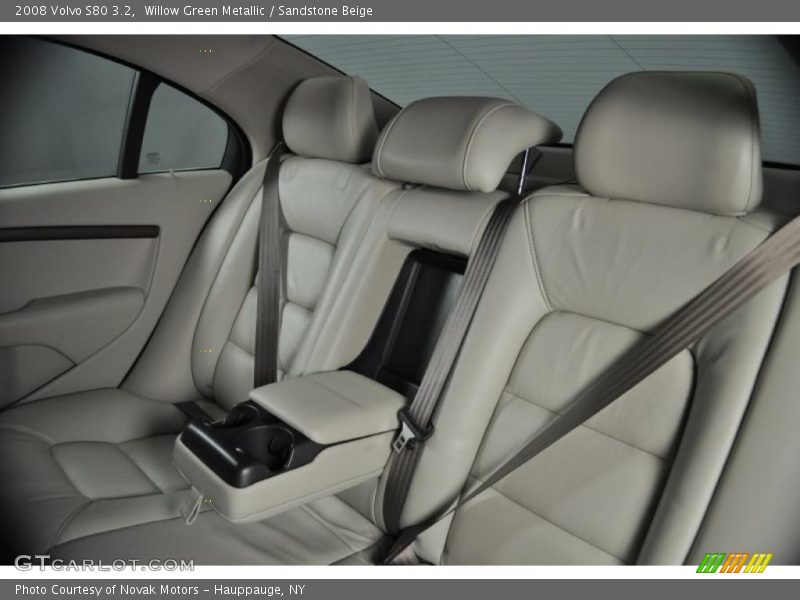 Willow Green Metallic / Sandstone Beige 2008 Volvo S80 3.2