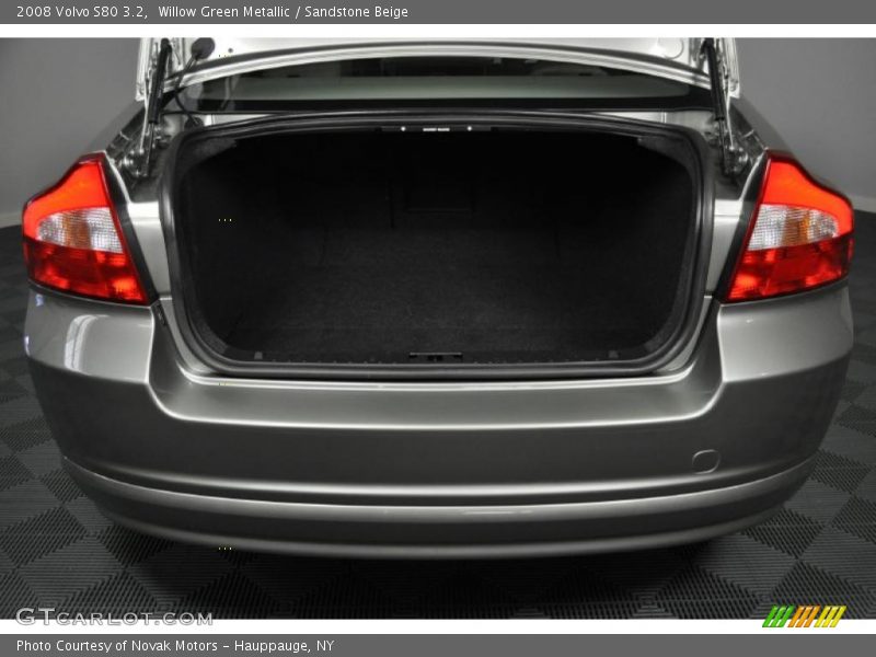 Willow Green Metallic / Sandstone Beige 2008 Volvo S80 3.2