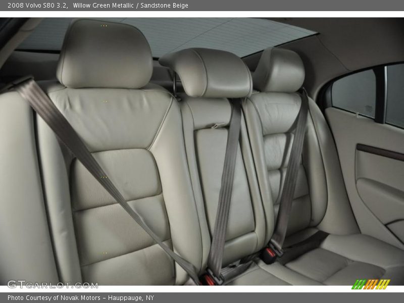 Willow Green Metallic / Sandstone Beige 2008 Volvo S80 3.2