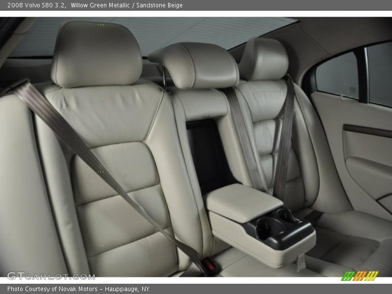 Willow Green Metallic / Sandstone Beige 2008 Volvo S80 3.2