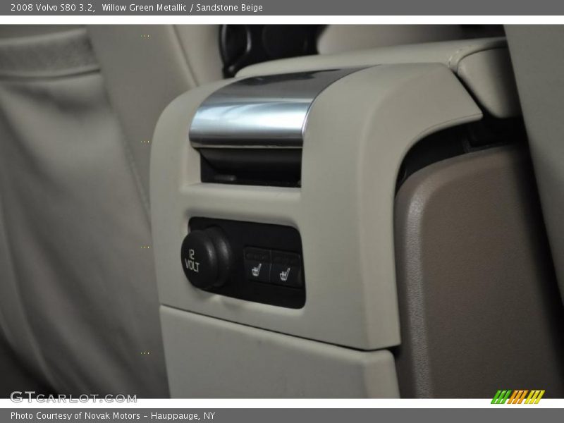 Willow Green Metallic / Sandstone Beige 2008 Volvo S80 3.2
