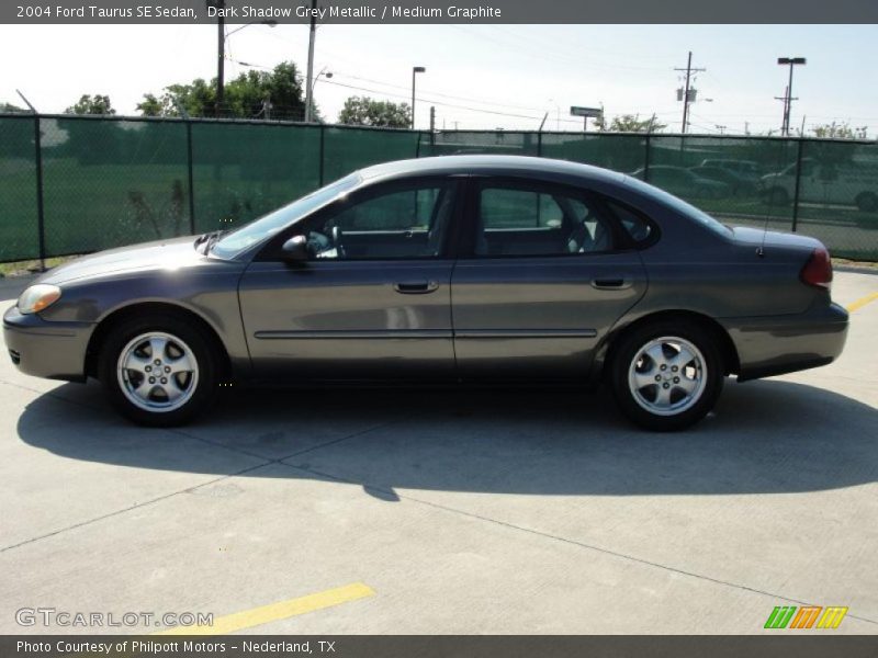 Dark Shadow Grey Metallic / Medium Graphite 2004 Ford Taurus SE Sedan