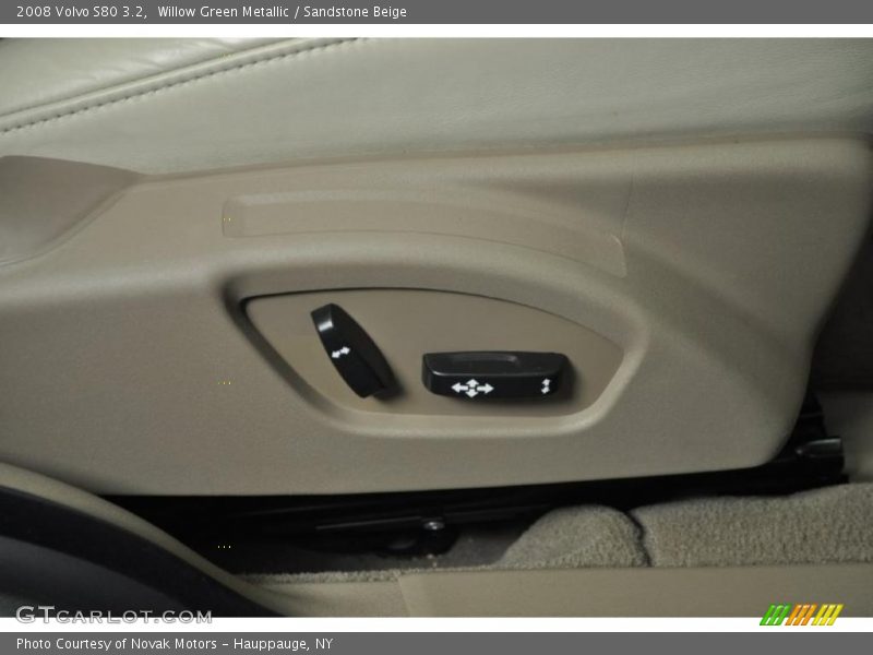 Willow Green Metallic / Sandstone Beige 2008 Volvo S80 3.2