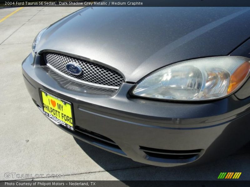 Dark Shadow Grey Metallic / Medium Graphite 2004 Ford Taurus SE Sedan