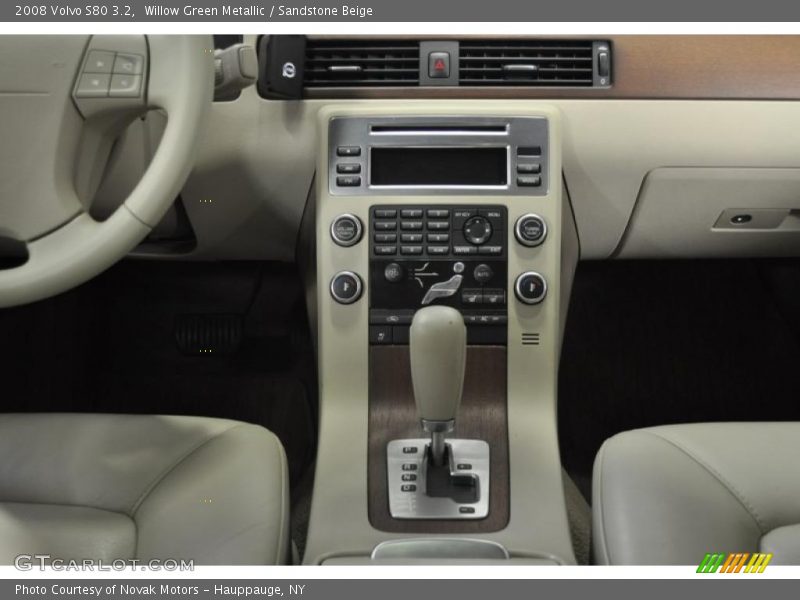 Willow Green Metallic / Sandstone Beige 2008 Volvo S80 3.2