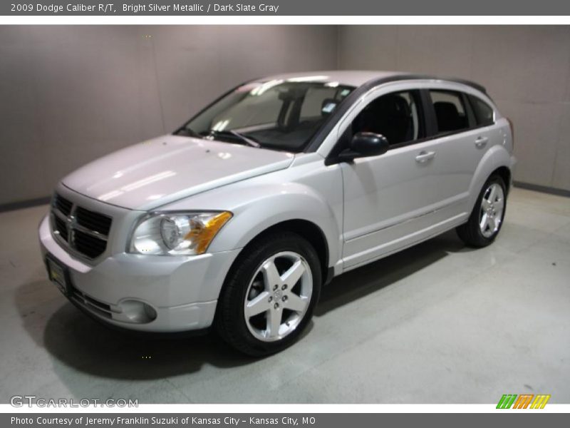 Bright Silver Metallic / Dark Slate Gray 2009 Dodge Caliber R/T