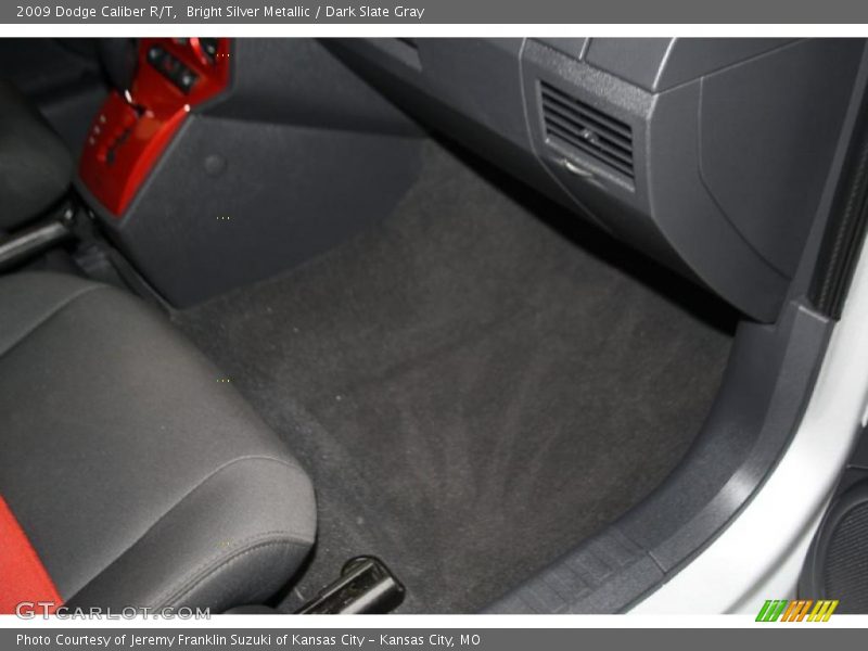 Bright Silver Metallic / Dark Slate Gray 2009 Dodge Caliber R/T