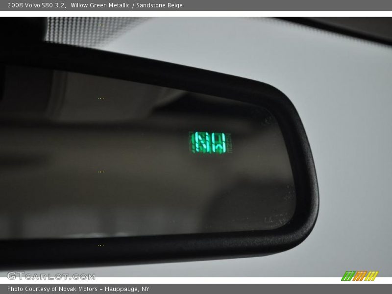 Willow Green Metallic / Sandstone Beige 2008 Volvo S80 3.2